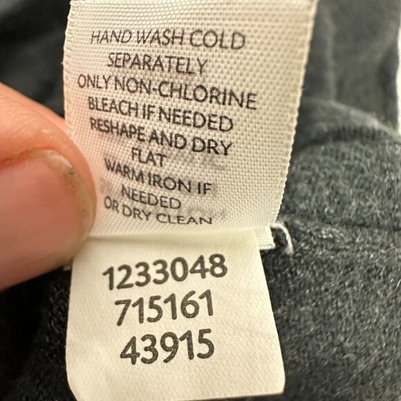 J.Jill Women's Black Cardigan Sweater Size Small Button-Down Pockets - Picture 5 of 5